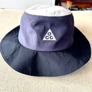ACG Unisex Two-Tone Color Black Bucket Hat